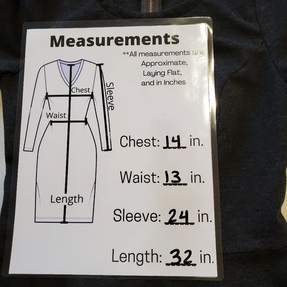 Altar'd State Charcoal Gray Dress Size Small - Picture 11 of 11